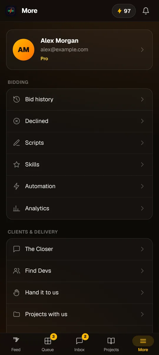 Everything in one place